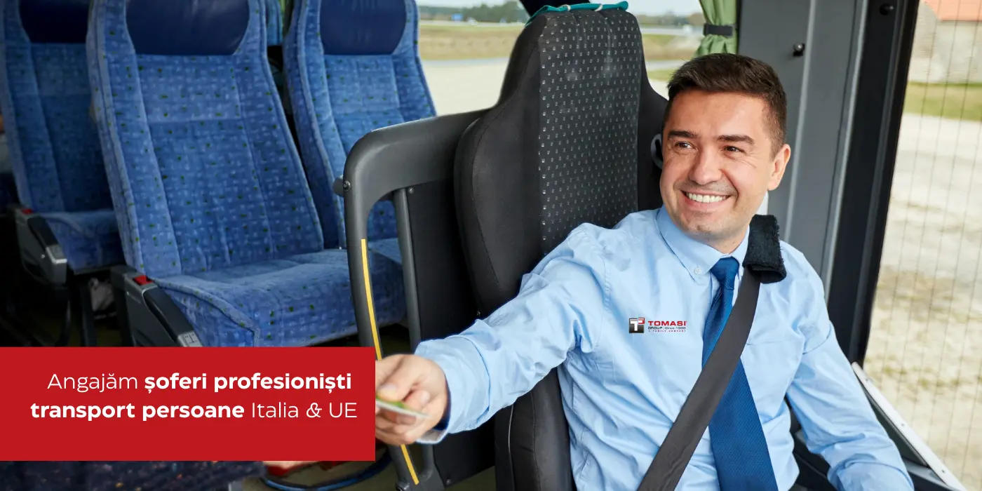 Șofer autobuz & autocar Italia și UE